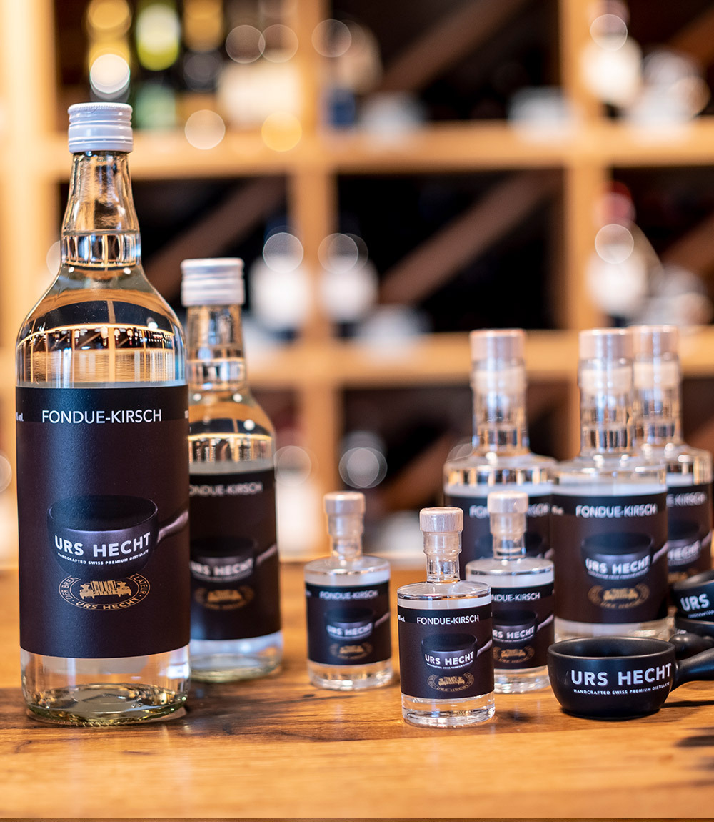 Gunzwiler Destillate Urs Hecht AG Fondue Kirsch