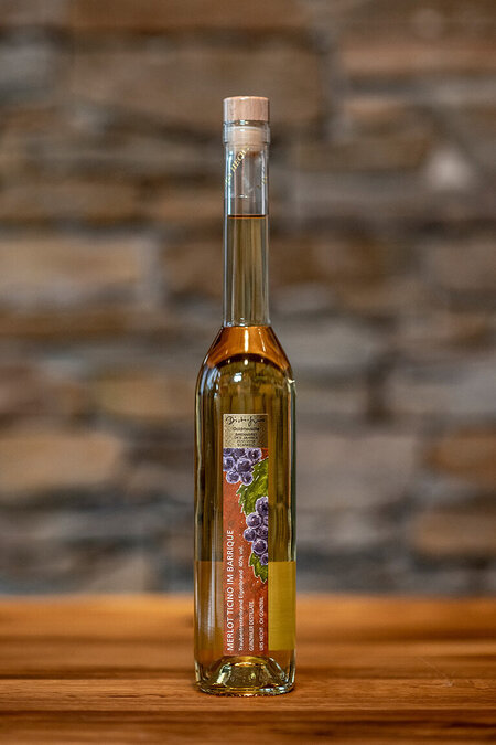 Merlot Ticino im Barrique